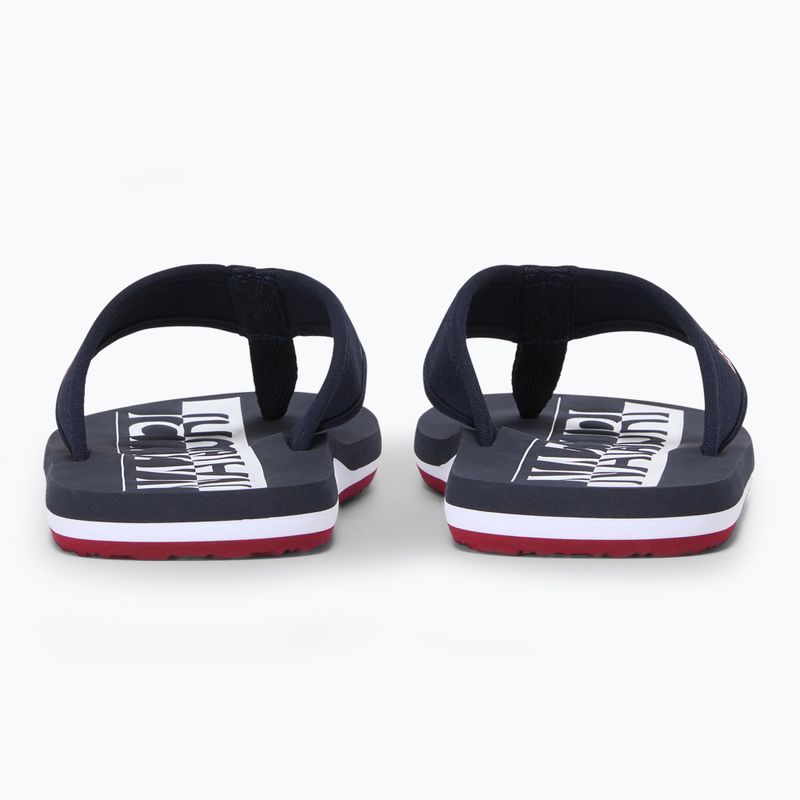 Herren Napapijri NP0A4IQU blau marine Flip Flops 11