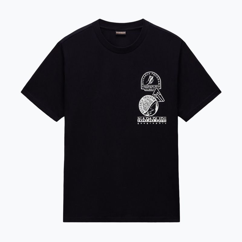 Herren Napapijri S-Funes schwarz beauty t-shirt