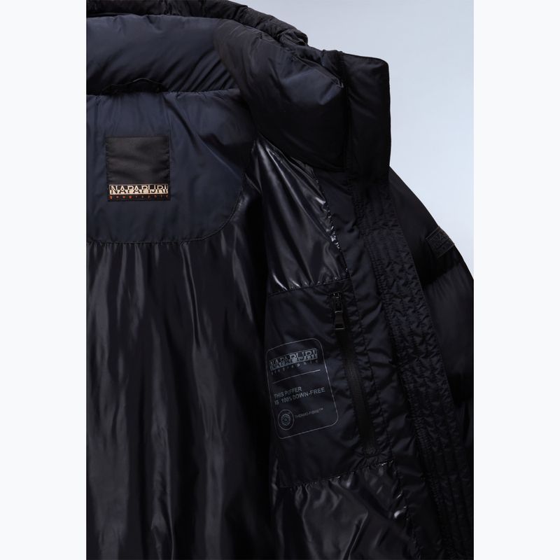 Damen gefütterte Jacke Napapijri A-Glane 1 schwarz anthrazit 4