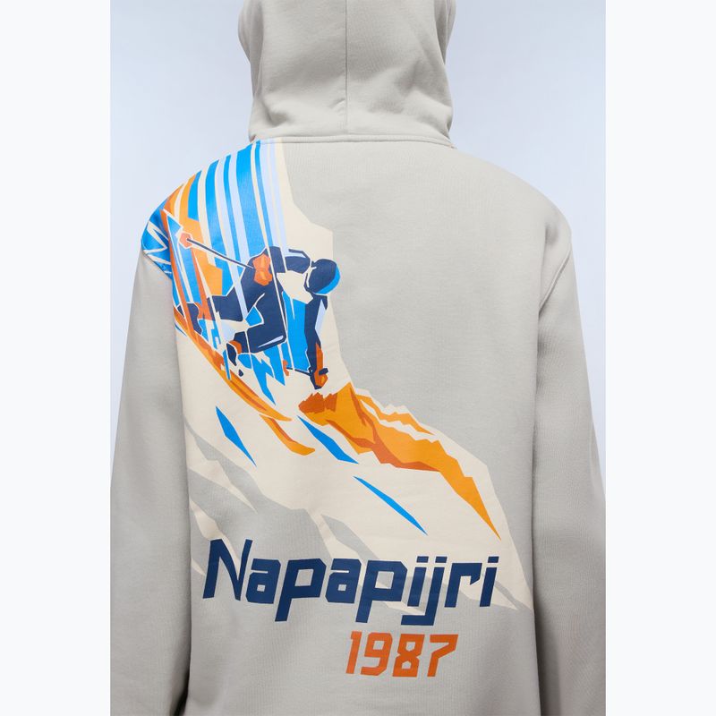 Herren Napapijri B-Fiemme H wird grau Sweatshirt 4