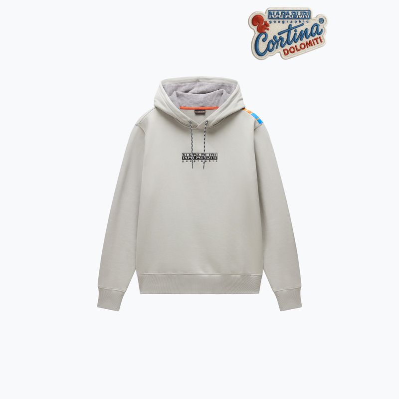 Herren Napapijri B-Fiemme H wird grau Sweatshirt 5