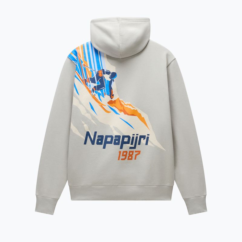Herren Napapijri B-Fiemme H wird grau Sweatshirt 6