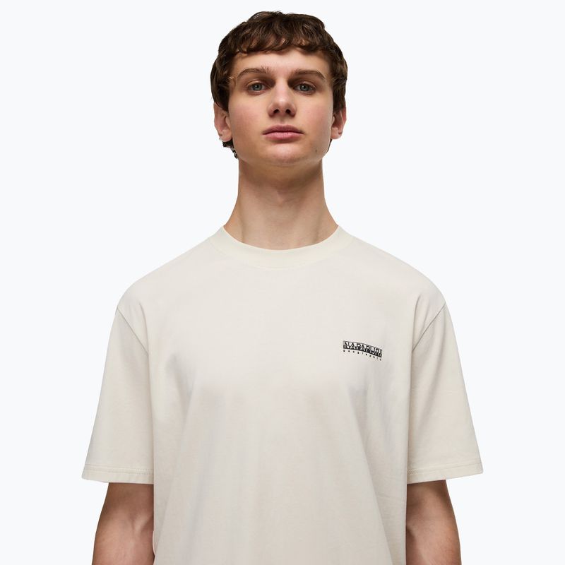 Herren-T-Shirt Napapijri S-Small Box beige dimity 3