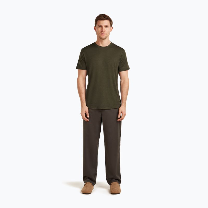 Herren-Trekking-T-Shirt icebreaker Merino 150 Tech Lite III dark loden 2