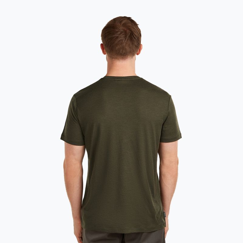 Herren-Trekking-T-Shirt icebreaker Merino 150 Tech Lite III dark loden 3