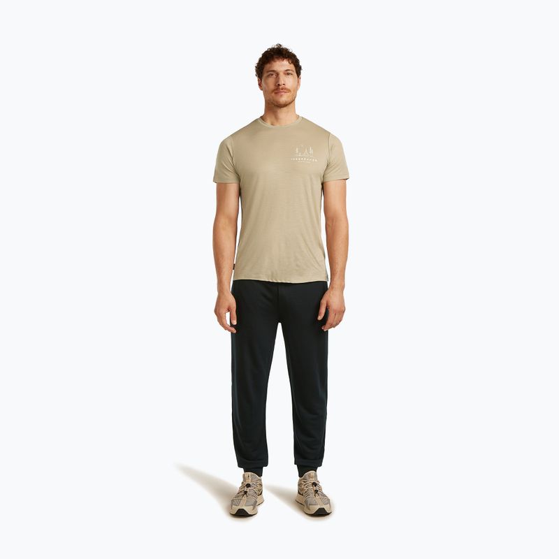 Herren T-Shirt icebreaker Merino 150 Tech Lite Peaceful Pass Tee flagstone 2