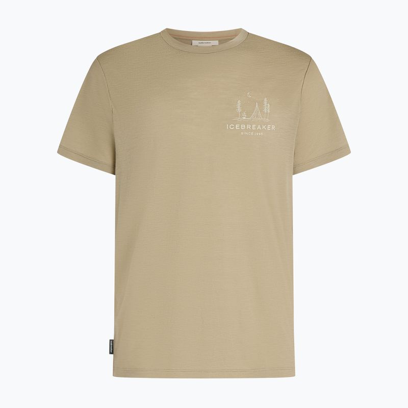 Herren T-Shirt icebreaker Merino 150 Tech Lite Peaceful Pass Tee flagstone 7