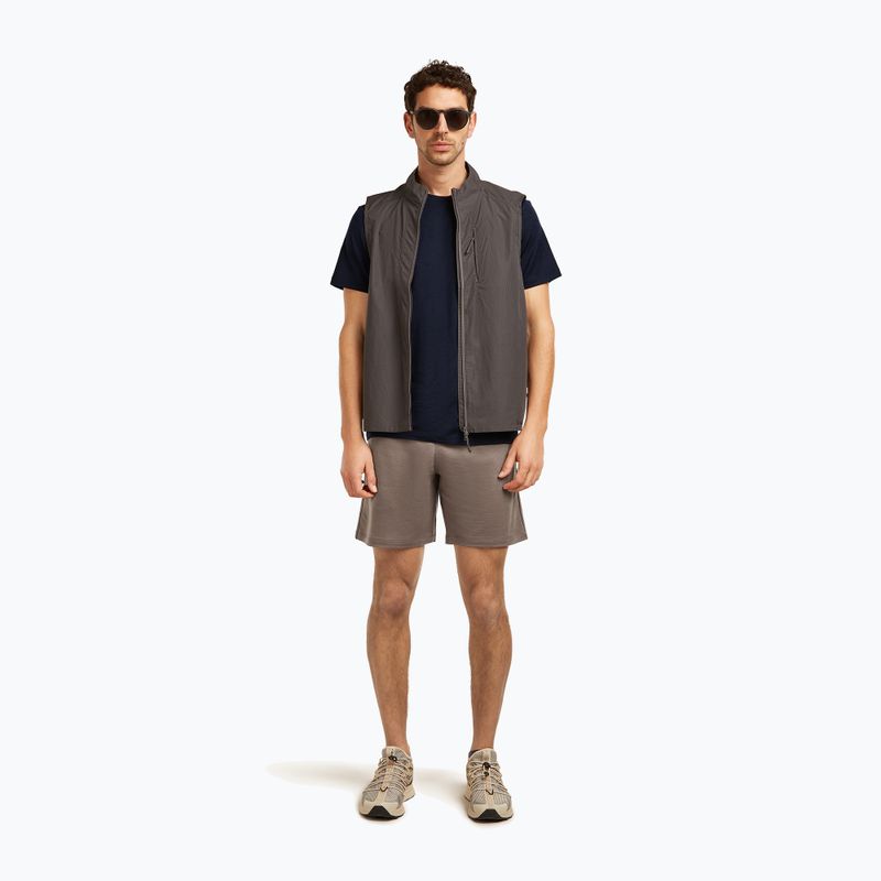 Herren T-Shirt icebreaker Merino 150 Tech Lite Peaceful Pass Tee midnight navy 4