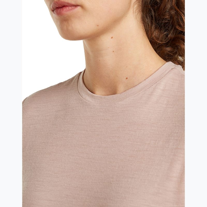 Damen-Trekking-T-Shirt icebreaker Merino 150 Tech Lite III Tee pink quartz 5