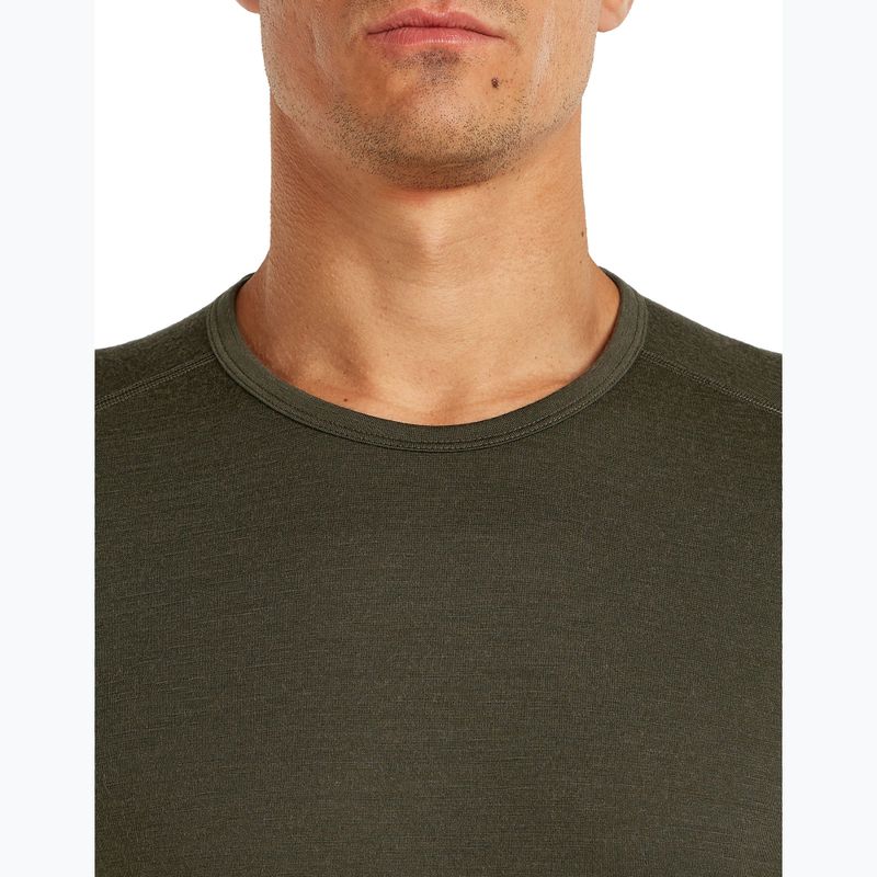 Thermoaktives Herren-Langarmshirt Icebreaker 200 Oasis Crewe dark loden 5