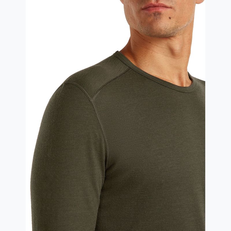 Thermoaktives Herren-Sweatshirt Icebreaker 200 Oasis Crewe dark loden 6