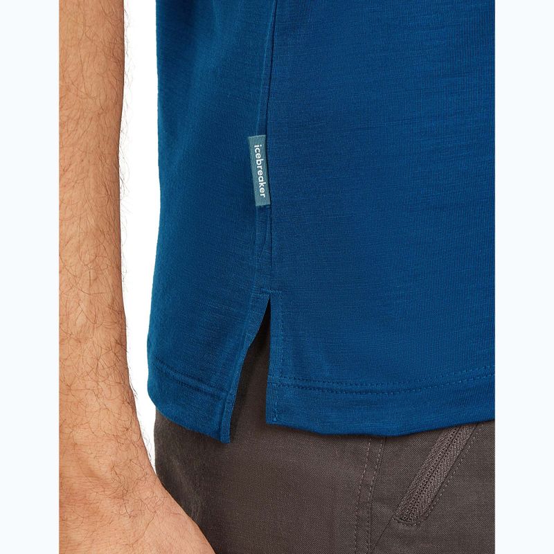 Herren-Trekking-T-Shirt icebreaker Merino 125 Cool-Lite Sphere III Tee atlantis 6
