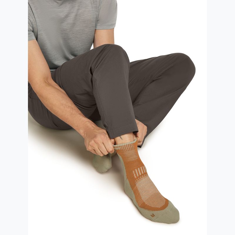 Herrensocken Icebreaker Merino Hike+ Light Mini trail/flagstone 8