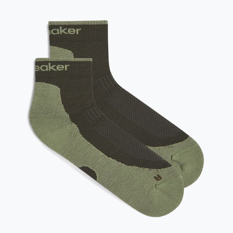 Herrensocken Icebreaker Merino Hike+ Light Mini dark loden/lichen 6