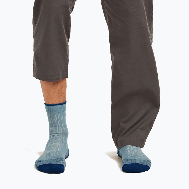 Herrensocken Icebreaker Merino Hike+ Ultralight Quarter flint blue/atlantis 3