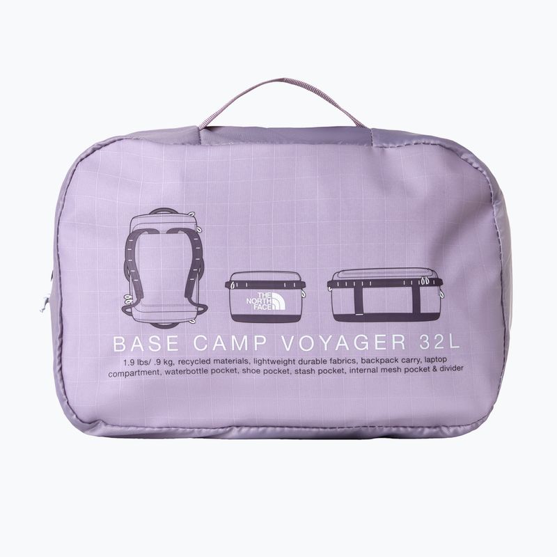 Reisetasche The North Face Base Camp Voyager Duffel 32 l transcendent grey/endle 4