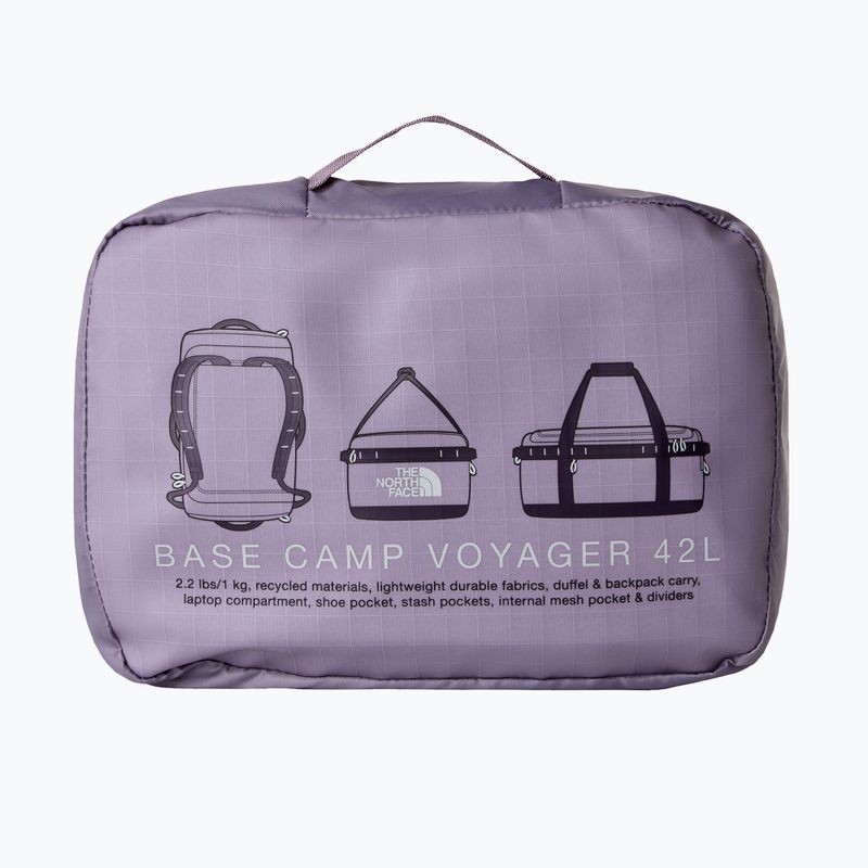 Reisetasche The North Face Base Camp Voyager Duffel 42 transcendent grey/endle 4