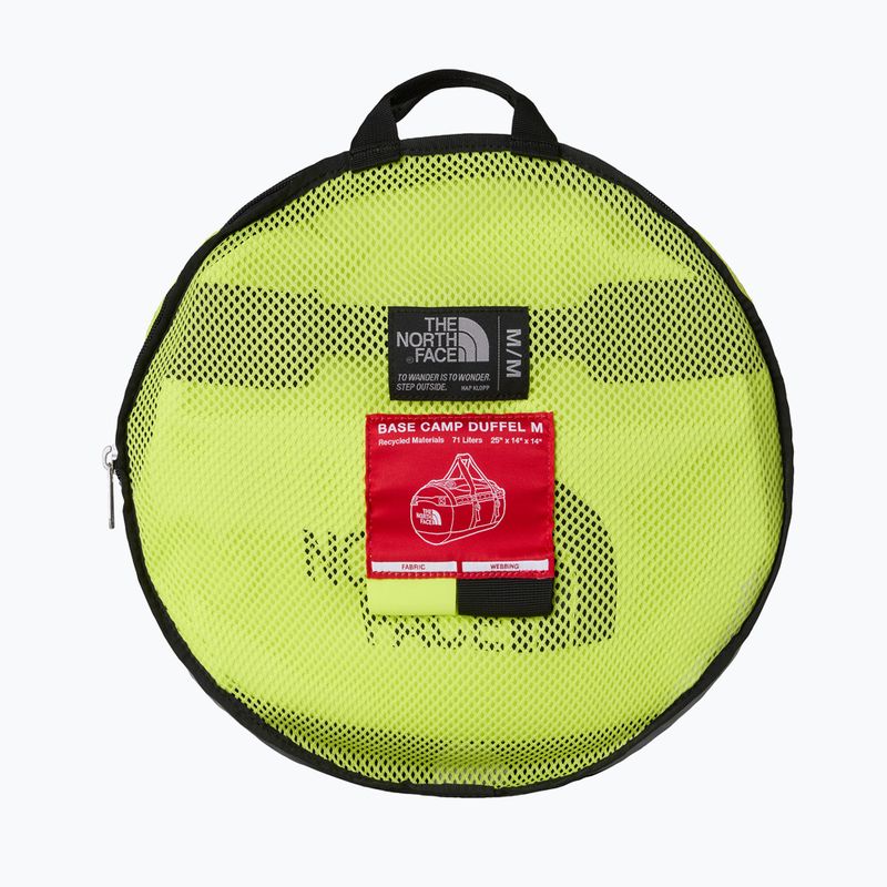 Reisetasche The North Face Base Camp Duffel M 71 l fizz lime/lemon mist/tn 4