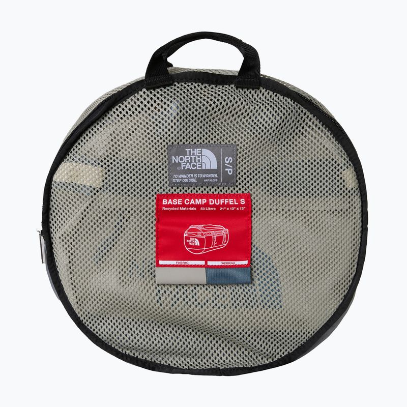 Reisetasche The North Face Base Camp Duffel S 50 l stone slab/granite grey 4