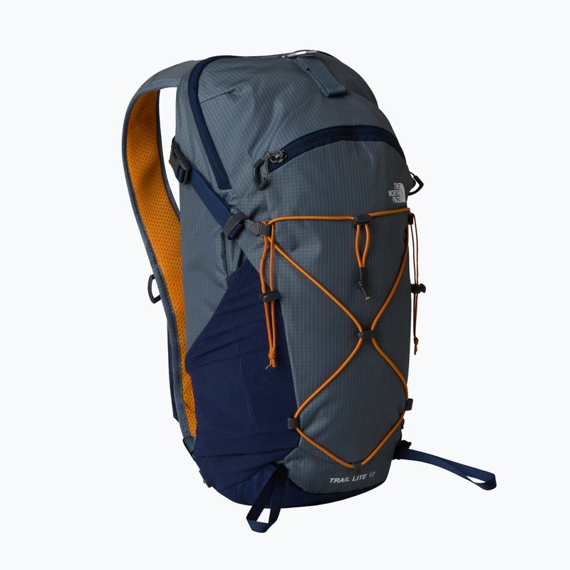 Tourenrucksack The North Face Trail Lite 12 l granite grey/summit navy/dust orange