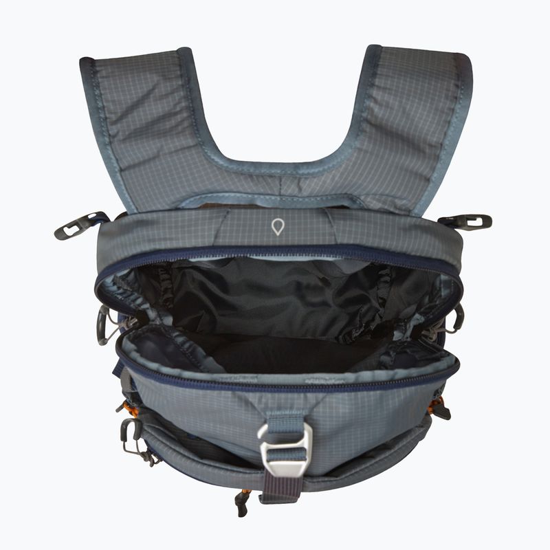 Tourenrucksack The North Face Trail Lite 12 l granite grey/summit navy/dust orange 5