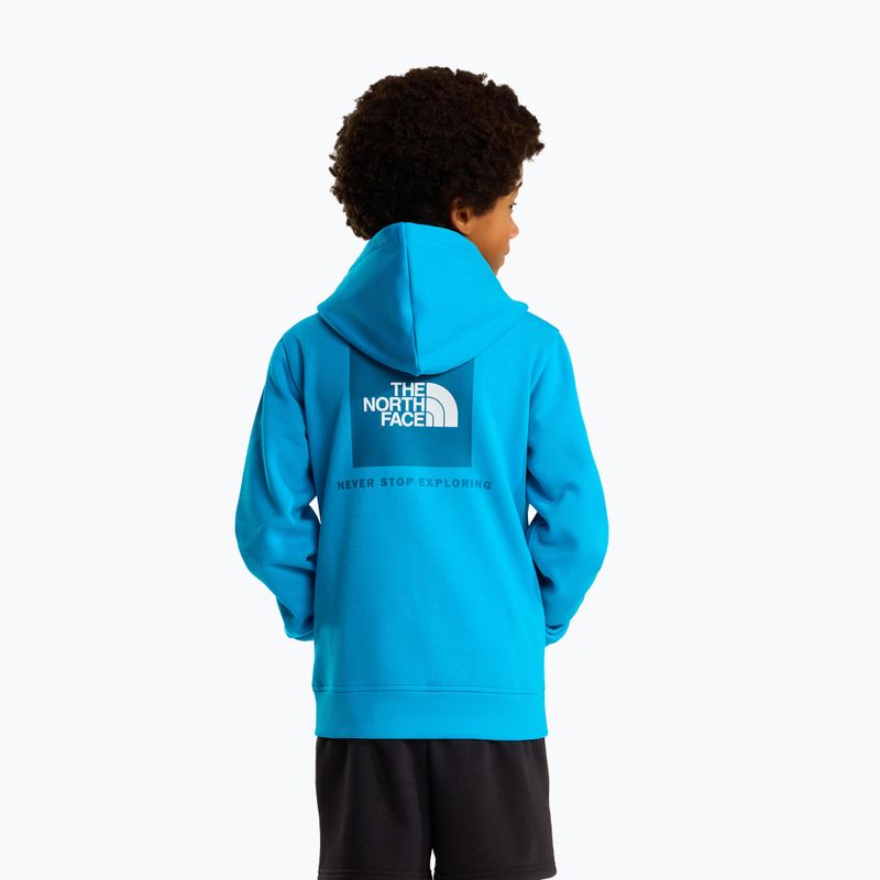 Kinder-Sweatshirt The North Face Teen Box Nse Regular Hoodie meridian blue 3