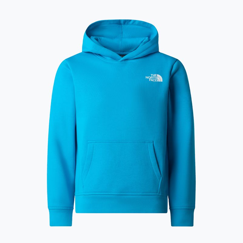 Kinder-Sweatshirt The North Face Teen Box Nse Regular Hoodie meridian blue 5