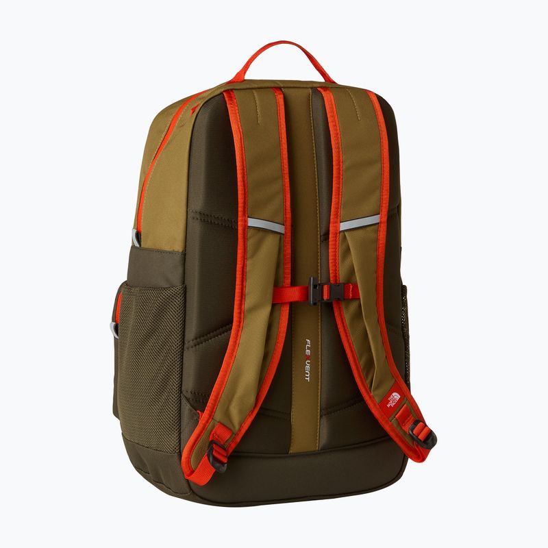 Städtischer Kinderrucksack The North Face Chuckwalla 27 l cedar/new taupe green/lava red 2