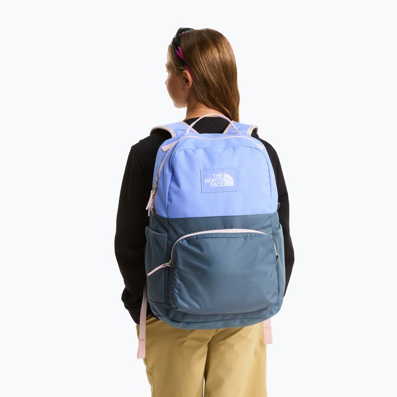 Städtischer Kinderrucksack The North Face Chuckwalla 27 l periwinkle glow/granite grey/pale blossom 6
