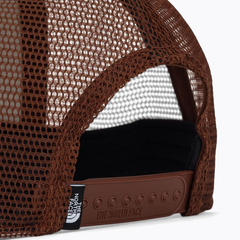 The North Face Mudder Trucker ember soil-white dune Herren-Cap mit Schirm 4