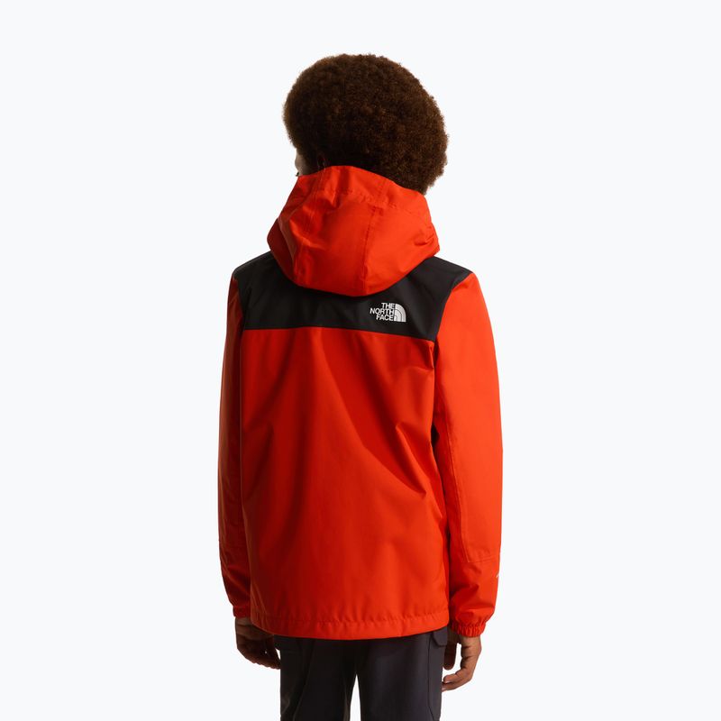 Kinder-Regenjacke The North Face Antora lava red 3