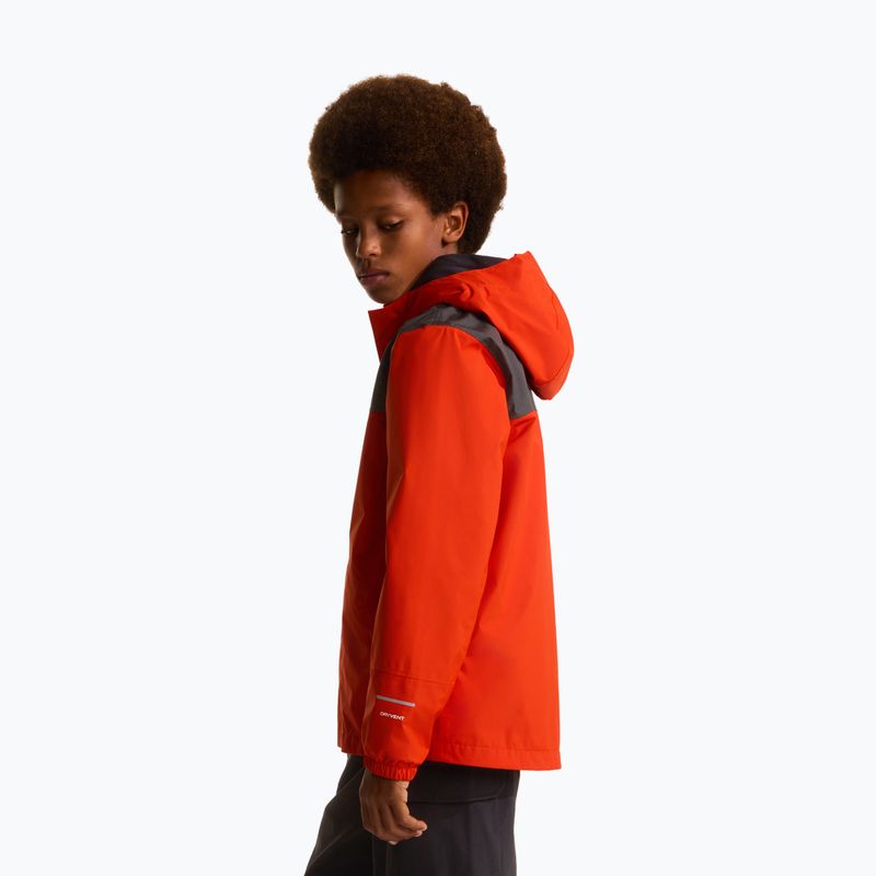 Kinder-Regenjacke The North Face Antora lava red 5