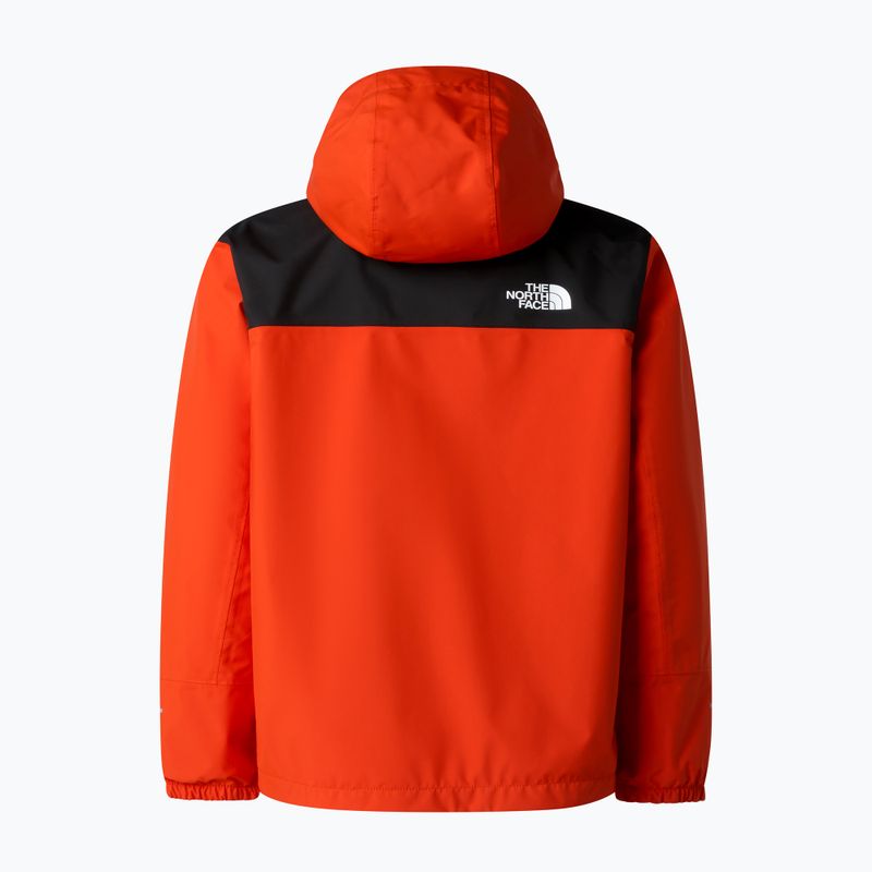 Kinder-Regenjacke The North Face Antora lava red 7