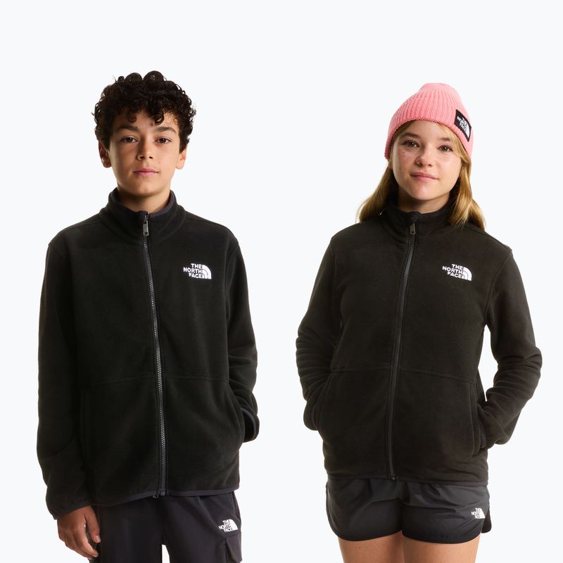 Kinder-Sweatshirt The North Face Glacier Full Zip tnf black 3