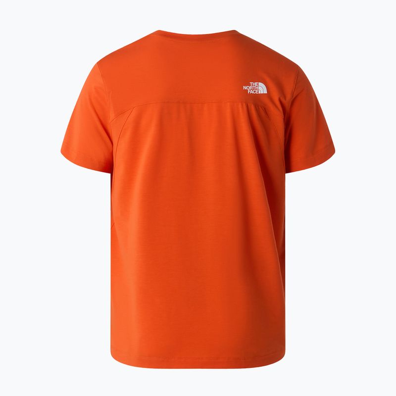 Herren T-Shirt The North Face Lightning Alpine lava red 2