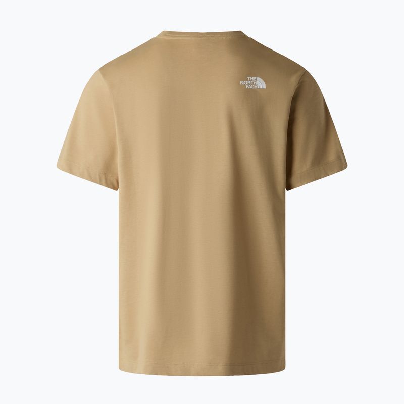 Herren-Shirt The North Face Evolution Half Dome khaki stone 7
