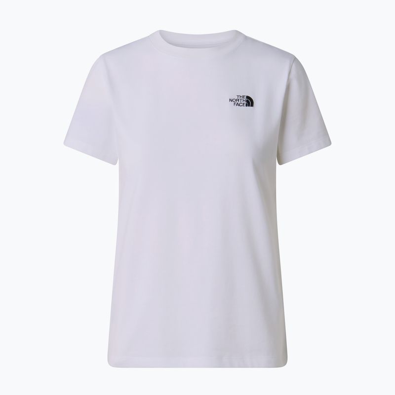 Damen-T-Shirt The North Face Evolution Simple Dome Slim SS tnf white 5