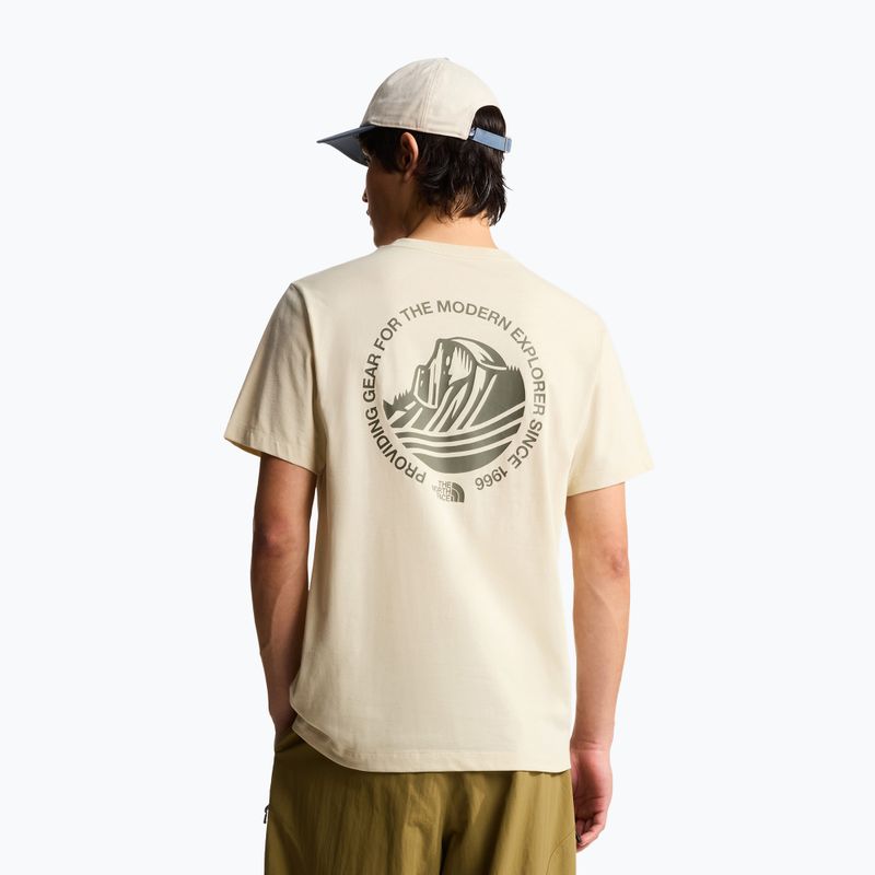 Herren-T-Shirt The North Face Monte Regular Graphic desert stone 3