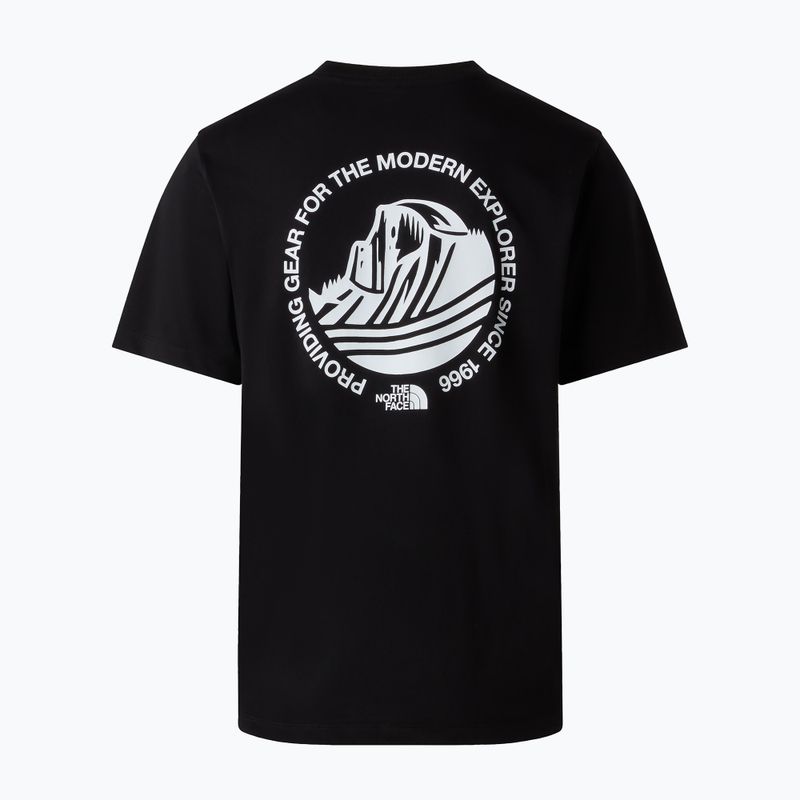 Herren T-Shirt The North Face Monte Regular Graphic tnf black 5