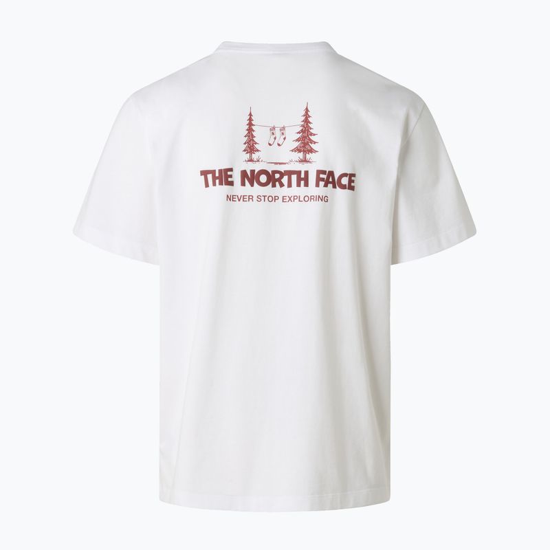 Herren T-Shirt The North Face Camping Relaxed tnf white 5