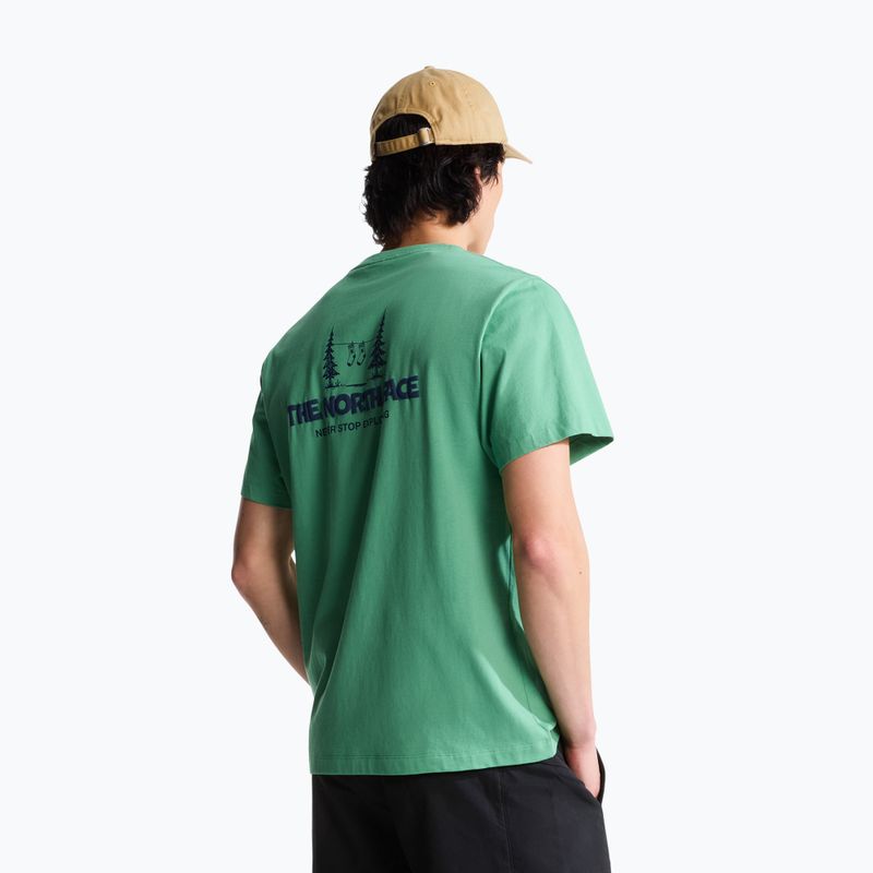 Herren-T-Shirt The North Face Camping Relaxed dimmed algae 3