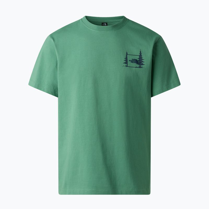 Herren-T-Shirt The North Face Camping Relaxed dimmed algae 5