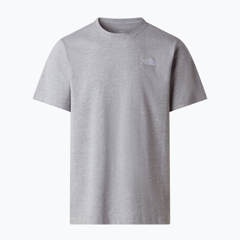 Herren-Shirt The North Face Evolution Simple Dome Regular SS tnf pale grey heather 4