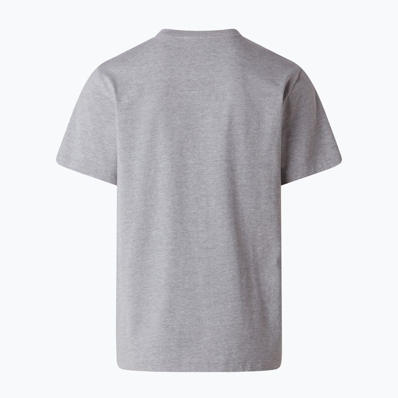 Herren-Shirt The North Face Evolution Simple Dome Regular SS tnf pale grey heather 5