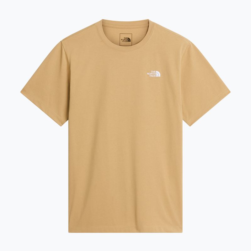 Herren-Shirt The North Face Evolution Simple Dome Regular SS khaki stone 4