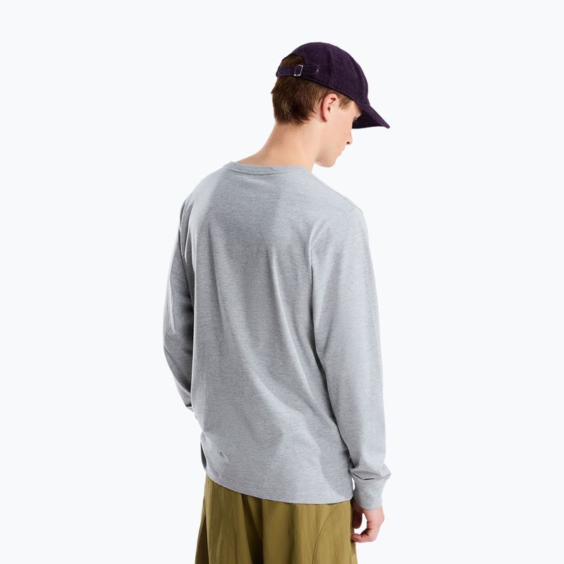 Herren-Trekkingshirt mit langen Ärmeln The North Face Evolution Simple Dome Regular LS Tee tnf pale grey heather 3