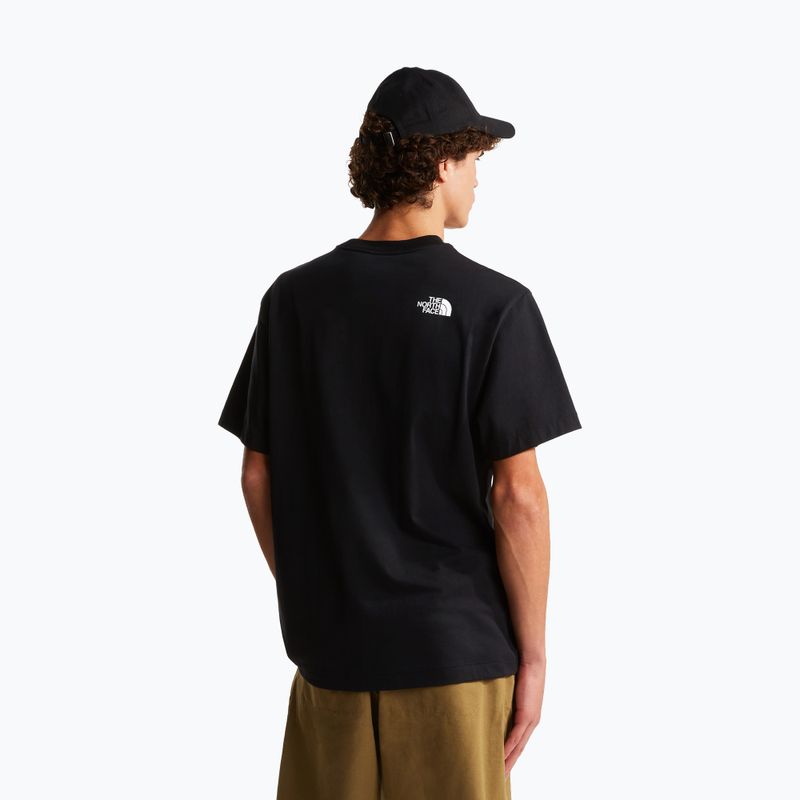 Herren T-Shirt The North Face Donkey Taxi Relaxed tnf black 3
