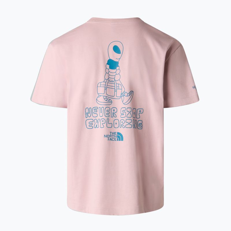 Herren-T-Shirt The North Face Alien Relaxed metal pink 5