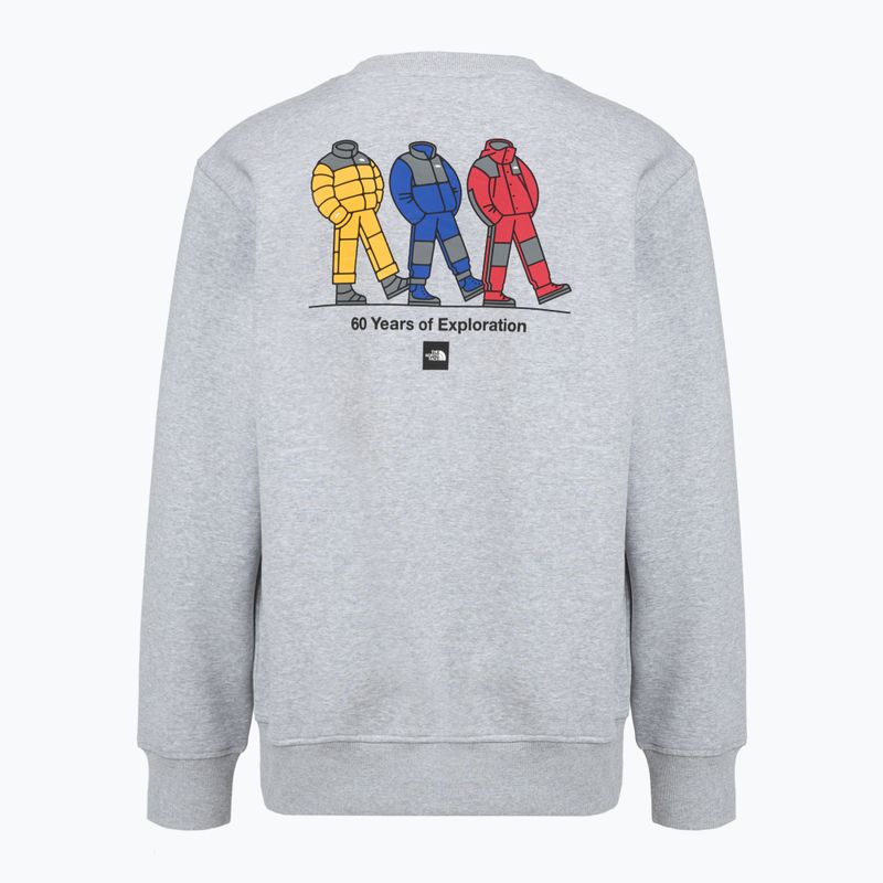 Sweatshirt The North Face Celebration Relaxed Crew Graphic tnf light grey heather 2