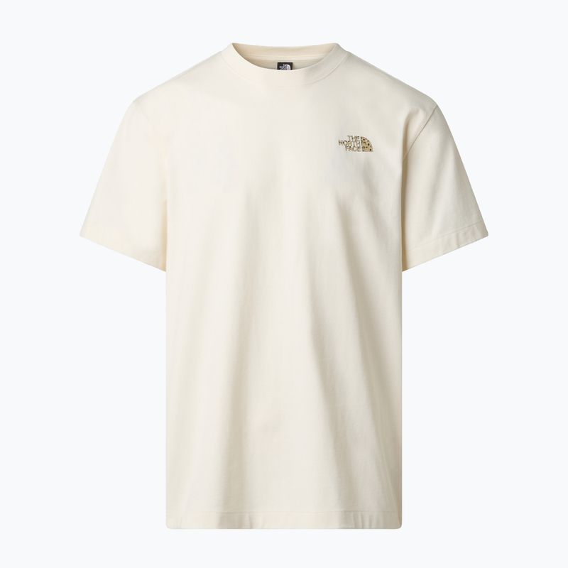 Herren-T-Shirt The North Face Snack Relaxed white dune 6